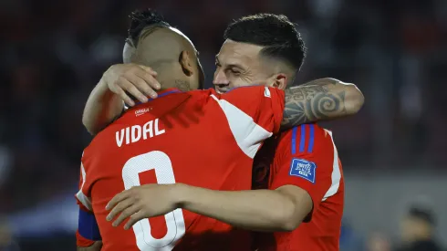 Vidal mostró todo su orgullo por Lucas Cepeda
