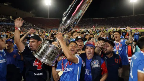 La Copa Chile de la U llevó a un ahora ex Huachipato a celebrar con todo.