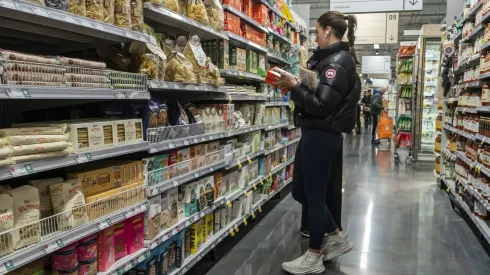 Compras en un supermercado