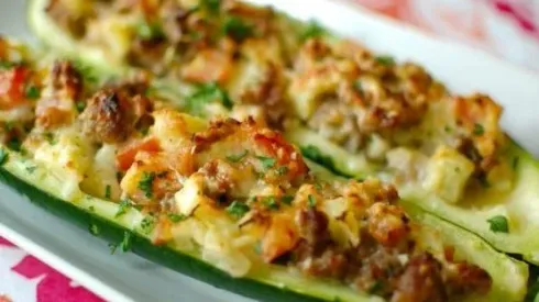 Receta de zapallos italianos rellenos