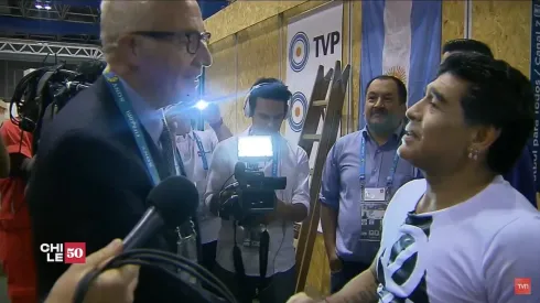 Pedro Carcuro es palabra autorizada para hablar de Diego Maradona.