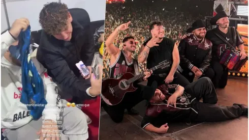 Igor Lichnovsky desordenó el camarín de Grupo Frontera