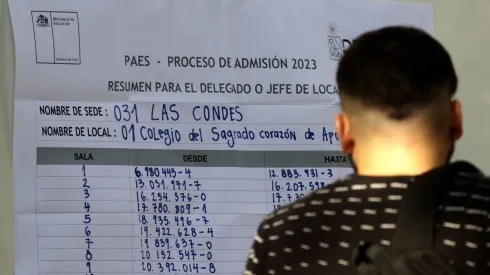 Reconocimiento de salas PAES