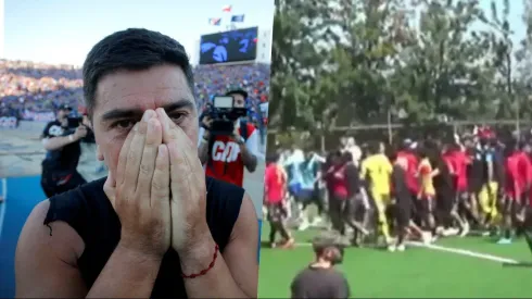 A David Pizarro no le gustó lo sucedido.