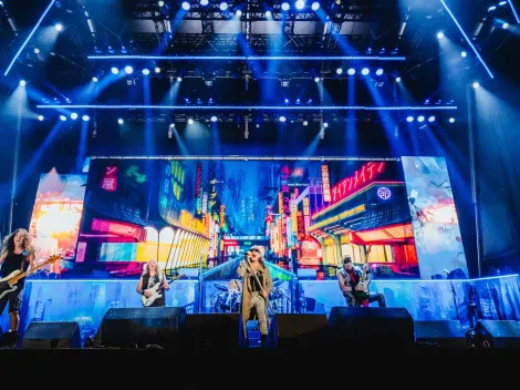 Iron Maiden arrasa en su segunda noche en Santiago