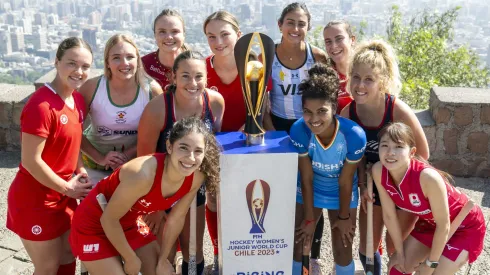 SANTIAGO – 2023 FIH Junior World Cup (W)FIH Pro League<br />
Media momments<br />
Picture: headshots and captains pictures.