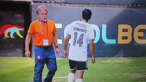 Se lesionó el colocolino.