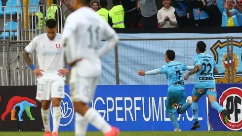 Joaquín Moya le convirtió un golazo espectacular a Universidad de Chile en el Tierra de Campeones.