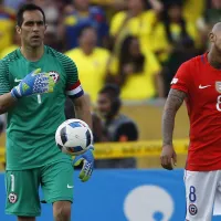 Arturo Vidal golpea la mesa cuando le preguntan por Claudio Bravo a Colo Colo: "Se retiró"