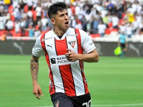 El emotivo festejo de Fernando Cornejo con Liga de Quito