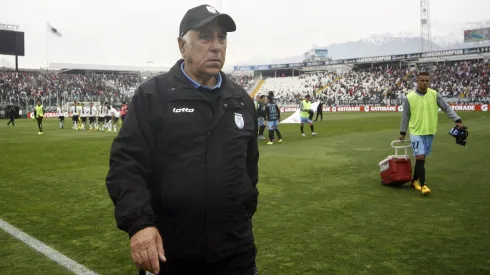 Nelson Acosta en su etapa de entrenador de Iquique.