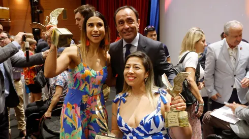 Crovetto y Wollerman, en la Gala de Premiación de Los Mejores Deportistas 2024