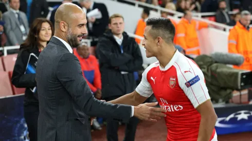 Pep Guardiola dirigió a chilenos como Alexis.