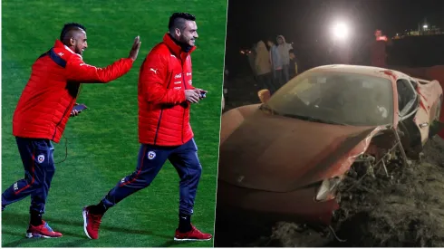 Mauricio Pinilla comentó lo ocurrido después del choque de Arturo Vidal el 2015