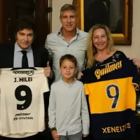 La visita de Martín Palermo a Javier Milei en la Casa Rosada desata una ola de críticas y divide a sus fanáticos