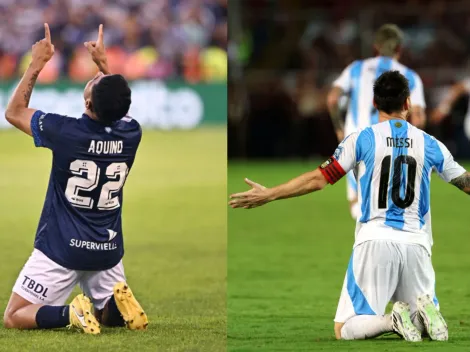El desconocido récord que comparte Claudio Aquino y Messi