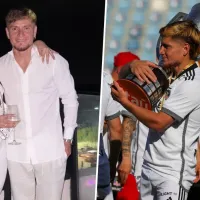 La celebración de Año Nuevo de Leonardo Gil: no logra olvidar a Colo Colo