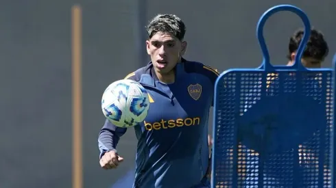 Carlos Palacios vive sus primeros días en Boca Juniors.