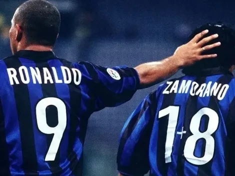 Así nació el 1+8 de Zamorano en el Inter por Ronaldo