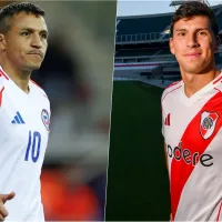 Alexis Sánchez le da su bendición a Gonzalo Tapia tras llegar a River Plate