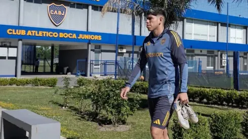 Carlos Palacios llegó este año a Boca Juniors.