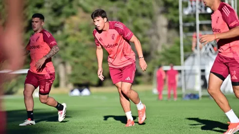 Gonzalo Tapia da que hablar en sus primeros días con River Plate.