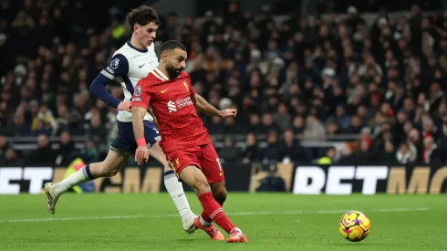 Mohamed Salah marcó dos goles en el último partido entre Liverpool y Tottenham.