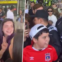 Arturo Vidal desata una verdadera locura con los hinchas de Colo Colo en el aeropuerto