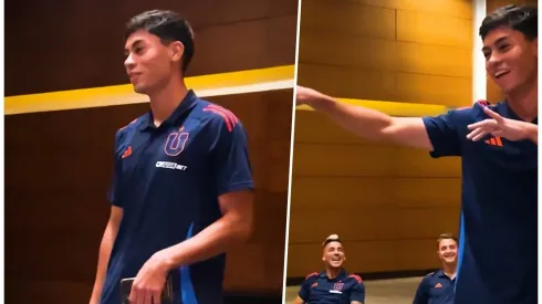 Mateo González destaca en la pretemporada de U de Chile.