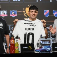 Claudio Aquino se pone la 10 en Colo Colo... ¡Pero quería otro número!