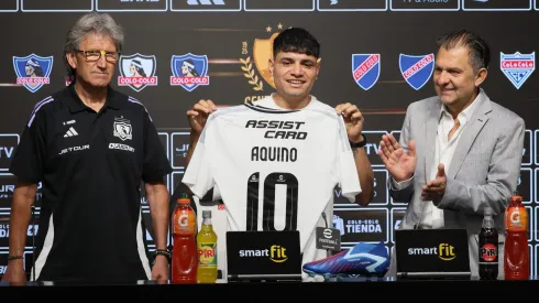 Claudio Aquino es el 10 de Colo Colo, aunque...