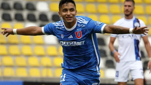 Nicolás Guerra lideró el triunfo de la U ante Godoy Cruz.