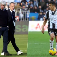 "Tuvimos suerte": el insólito agradecimiento del DT de Atalanta a Alexis Sánchez