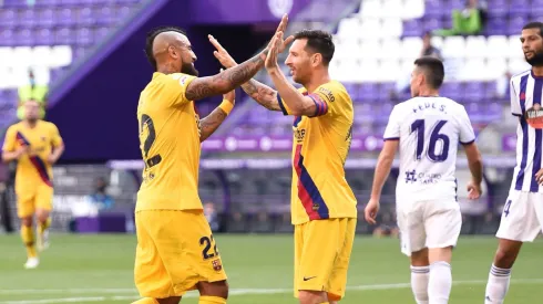 Arturo Vidal se acordó del Barcelona.