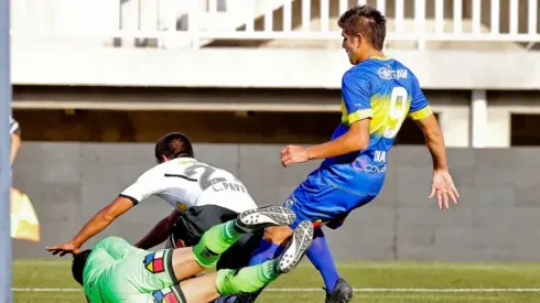 Leandro Díaz tuvo un olvidable paso por el fútbol chileno. Jugó en Everton.