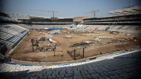 Siguen las obras en el Claro Arena.