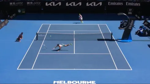 Alcaraz protagonizó un punto espectacular en Australia ante Borges