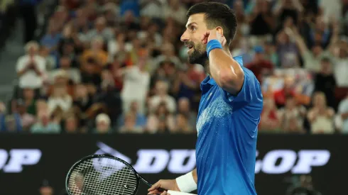 Novak Djokovic venció a Carlos Alcaraz.