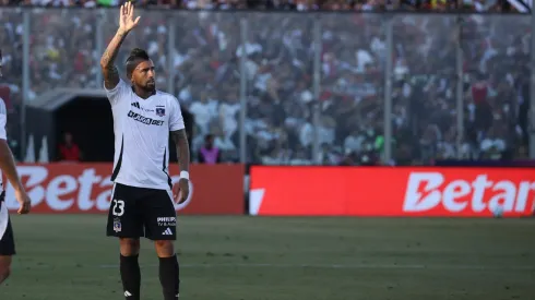 Arturo Vidal se pone a punto en Colo Colo.