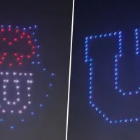 El espectacular show drones en la presentación de la nueva camiseta de U de Chile