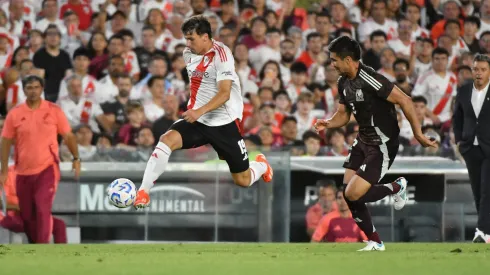 Gonzalo Tapia jugó poco más de media hora en amistoso de River