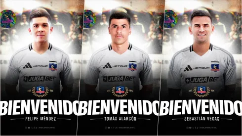 Una metralleta: ¡Colo Colo anunció tres refuerzos!