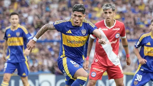 Carlos Palacios fue la gran figura de Boca Juniors en el empate ante Argentinos Juniors.