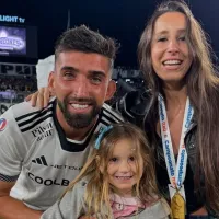 Emiliano Amor babea por el encanto de su hija colocolina: “En la calle cree que es famosa”
