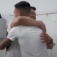 “¡Por fin, máquina!”: la eufórica bienvenida de Jorge Almirón a Sebastián Vegas en Colo Colo