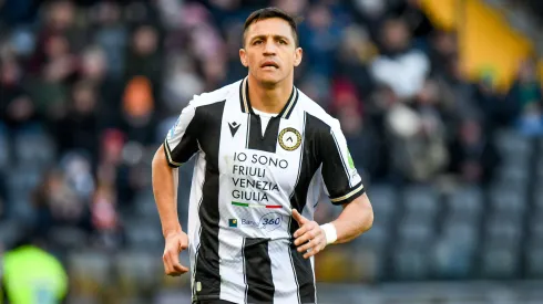 Alexis Sánchez golpeó la mesa en Udinese.