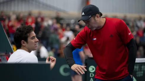 Nico Massú en el momento de la polémica.