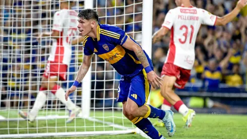 Palacios marcó su primer gol en Argentina