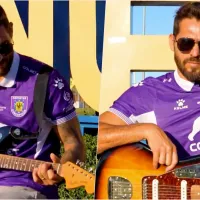 La presentación rockera de Joaquín Larrivey en Deportes Concepción: “¡Bienvenido al León!”