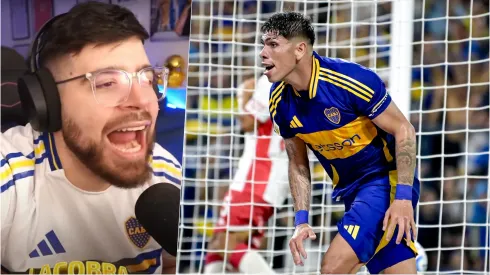 La Cobra deliró tras el primer gol de Carlos Palacios en Boca Juniors.